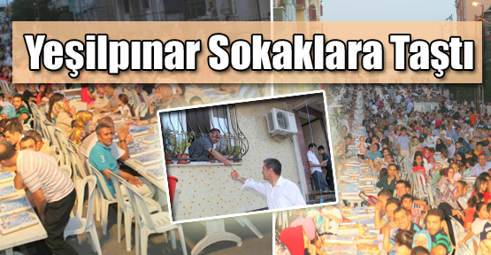 Yeşilpınar Sokaklara Taştı