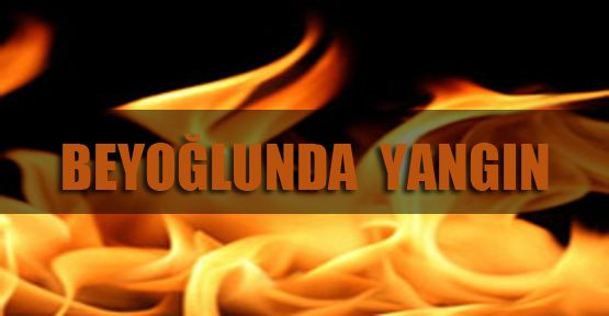Beyoğlunda Yangın