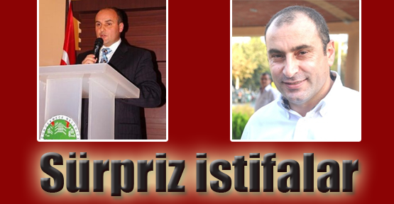 Sürpriz istifalar