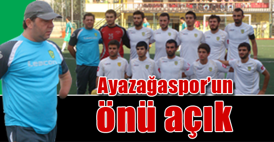 Ayazağaspor Spor’un önü açık