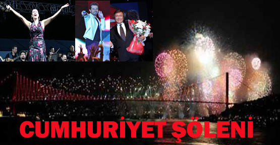 İstanbul’da Cumhuriyet şöleni