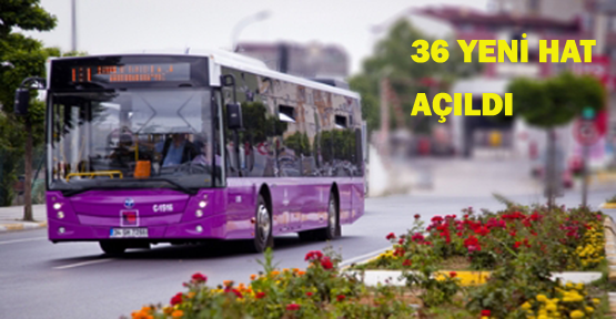 36 yeni hat