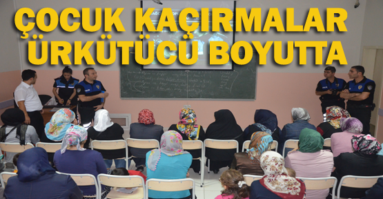Çocuk kaçırmalar ürkütücü boyutta