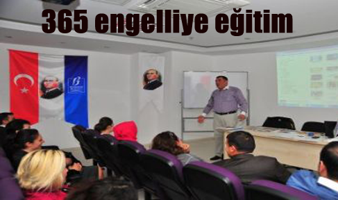365 engelli meslek edinecek