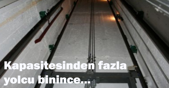 Kapasitesinden fazla yolcu binince…