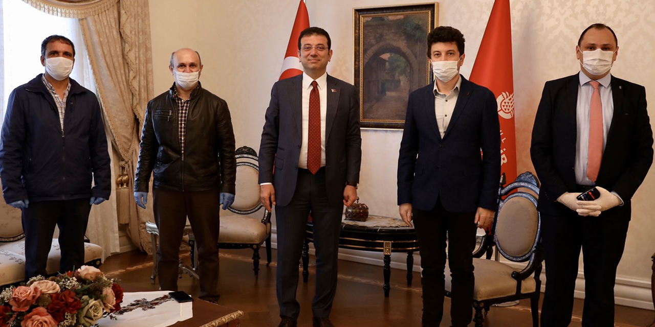 İmamoğlu, 70 bin dolarlık tamiri yapan İETT ustalarını ödüllendirdi