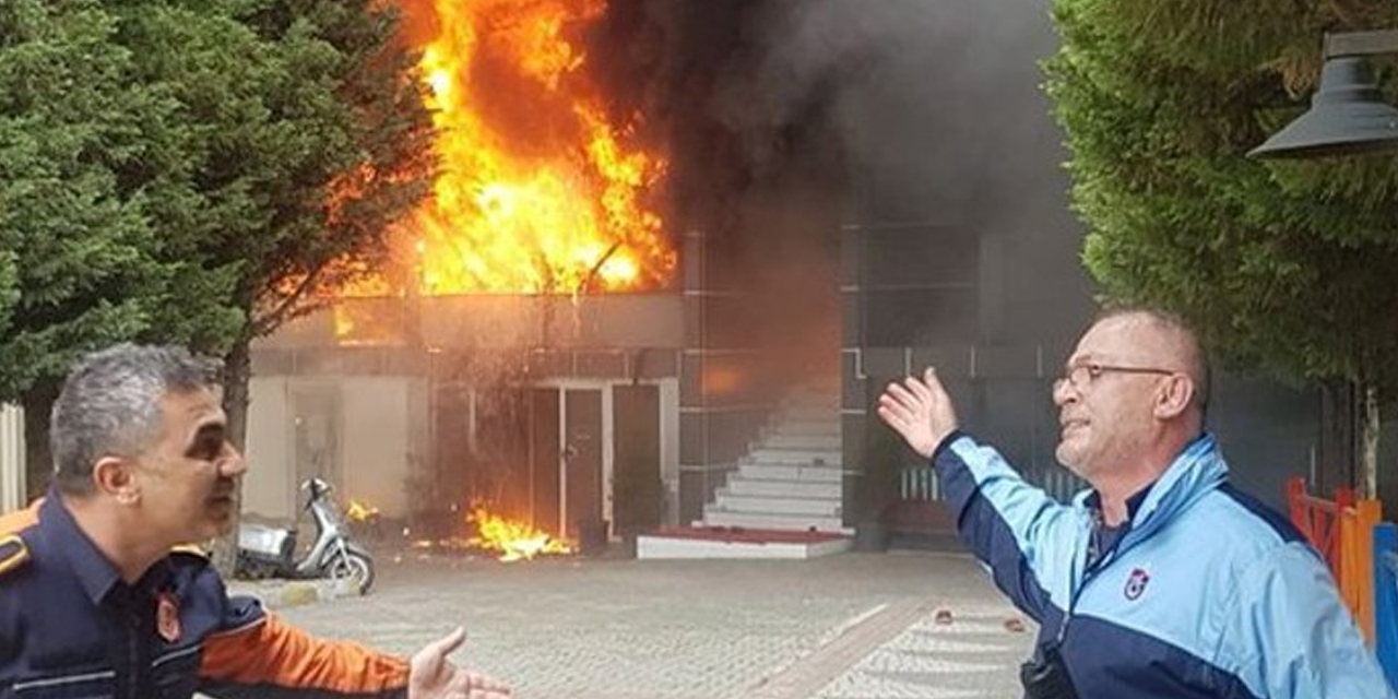 Beylikdüzü’nde iş yerini yakarak, İmamoğlu ve Kaftancıoğlu’na seslendi!