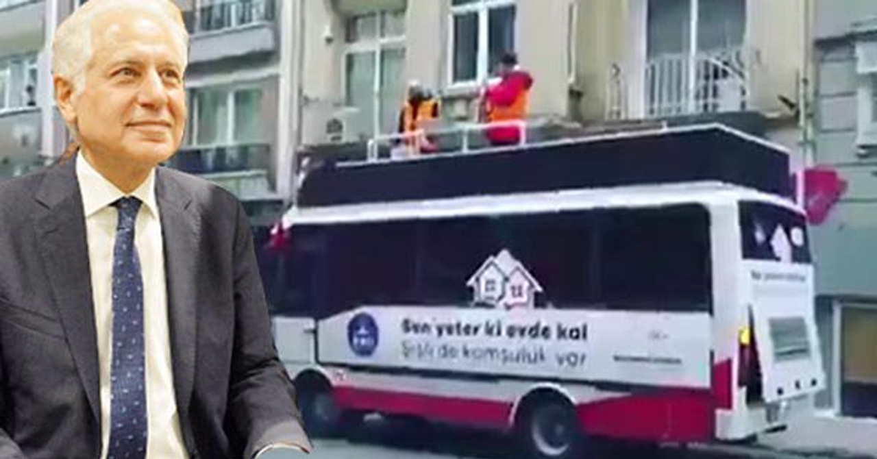 Muammer Keskin, evlerinden kalan Şişlililere sokak konseri verdirtti