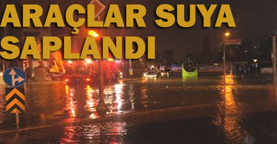 Yağış hayatı olumsuz etkiliyor