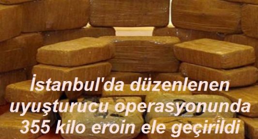 İstanbul'da Uyuşturucu Operasyonu