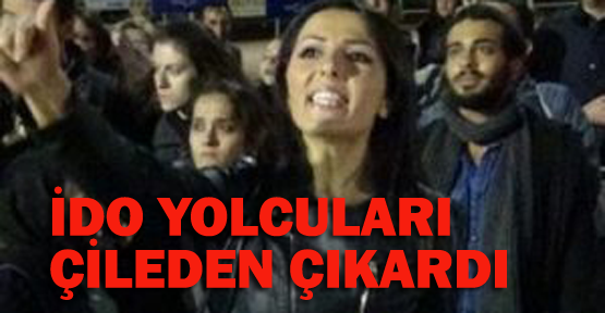 Yolcular İDO'yu protesto etti