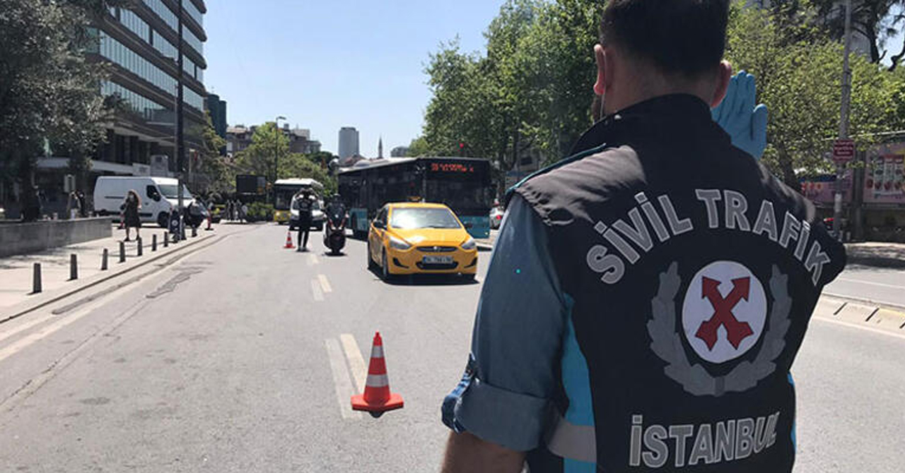Şişli'de taksilere koronavirüs denetimi