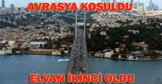 Avrasya koşuldu, Elvan ikinci oldu