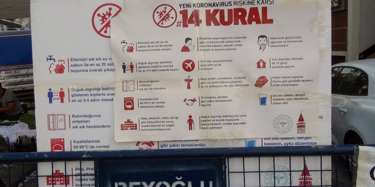 Vatandaşın sosyal mesafe uyarısı pazarcıyla tartışmaya neden oldu