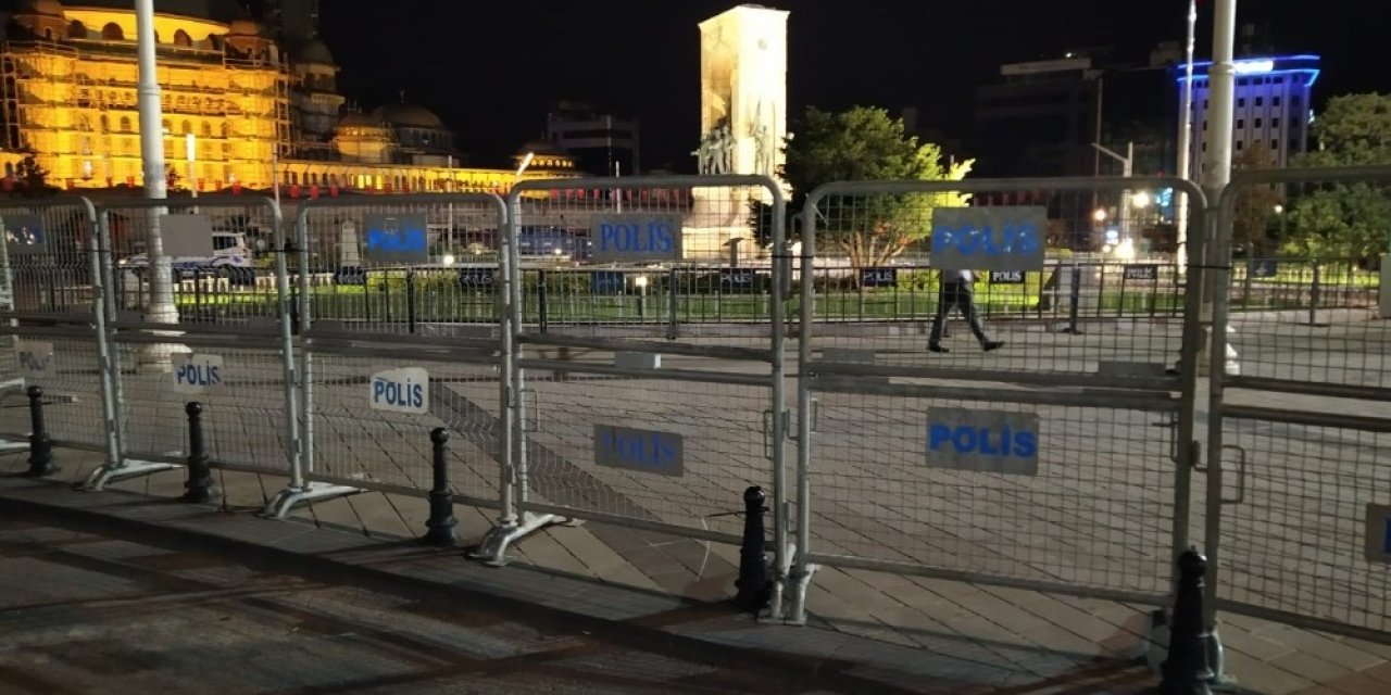 Gezi'nin yıl dönümünde, Taksim bariyerlerle kapatıldı