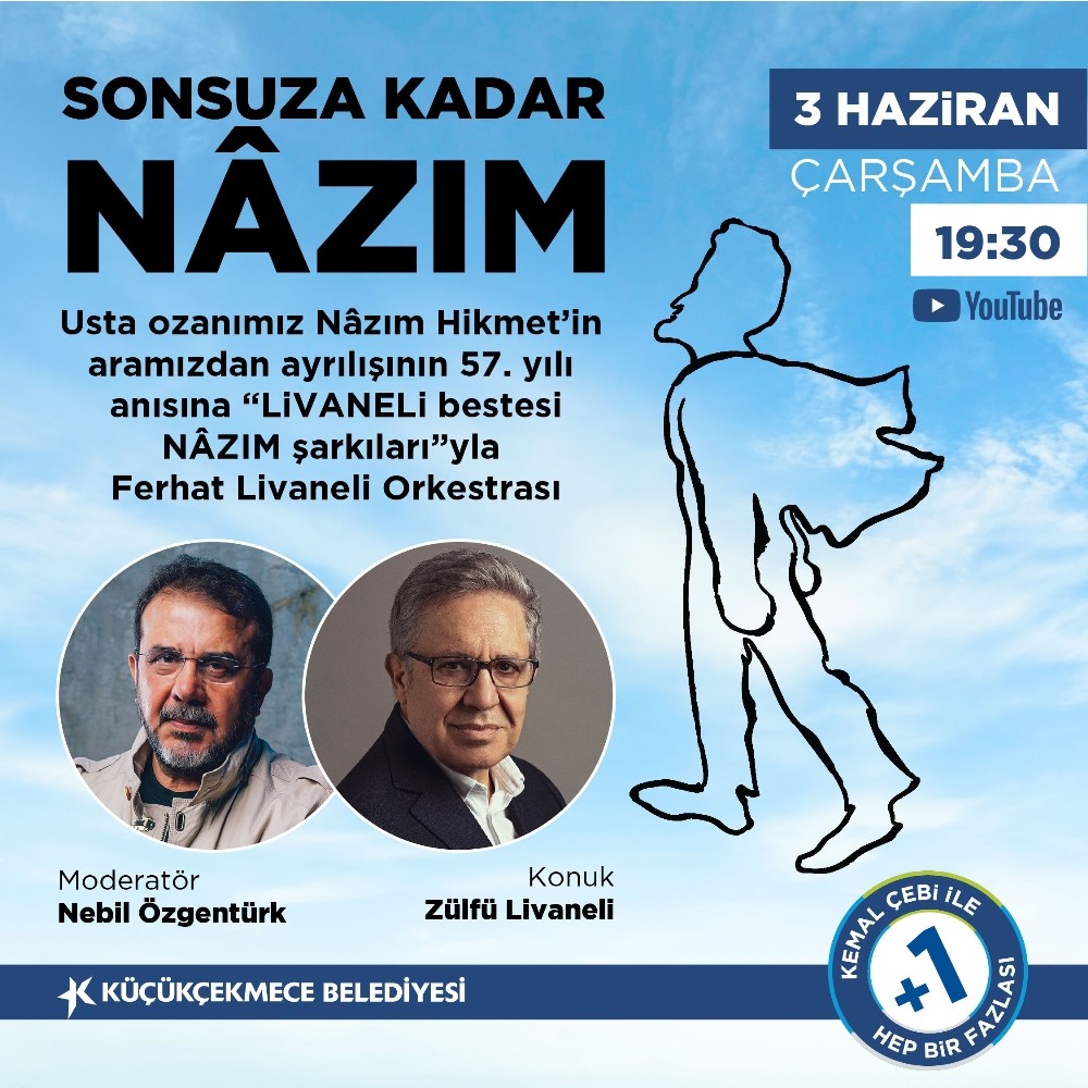 Nazım Hikmet Küçükçekmece’de anılıyor