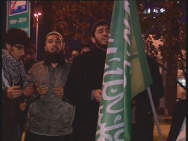 İsrail Konsolosluğu önünde eylem
