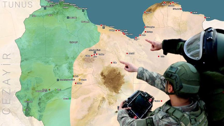Milli Savunma Bakanlığı Libya’dan ilk kez fotoğraf paylaştı