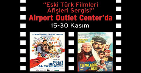 Türk filmlerinin afişleri sergileniyor