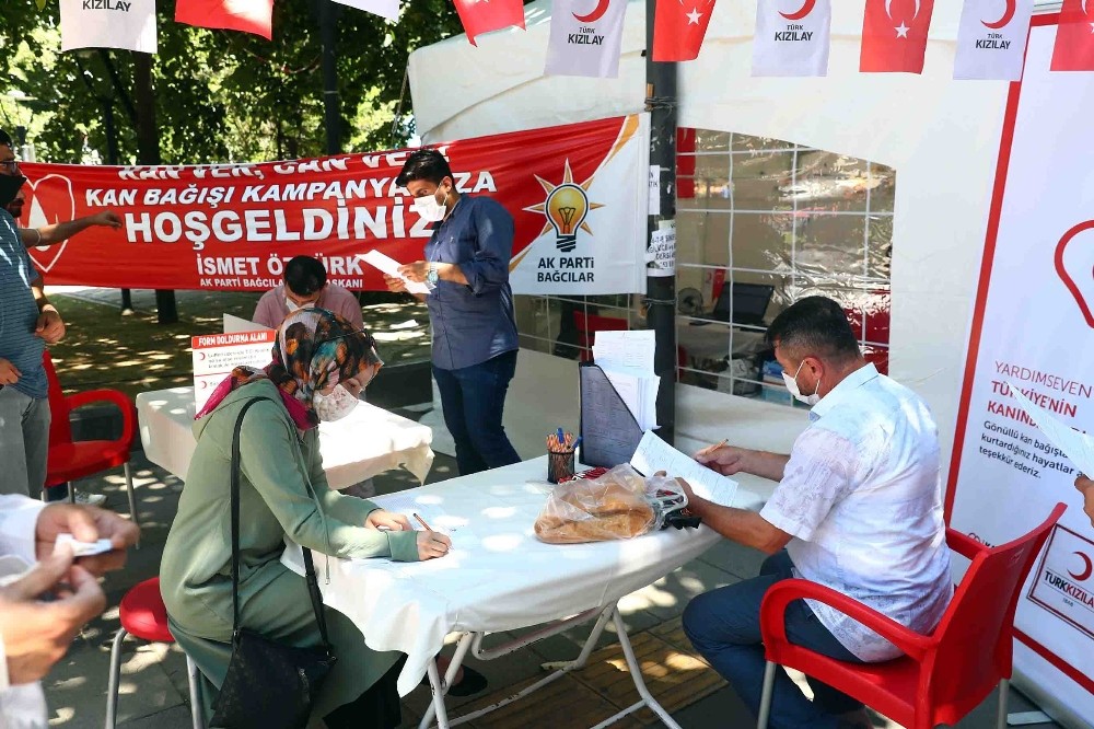 Bağcılarlılar, “Kan ver can ver” kampanyasında buluştu
