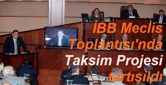 Taksim Projesi Tartışma Yarattı