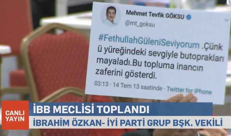 İBB Meclisi'nde "FETÖ" gerginliği