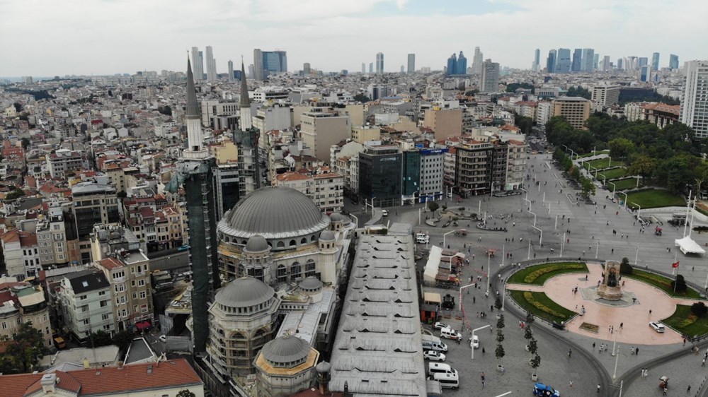 Taksim Camii yıl sonu açılacak