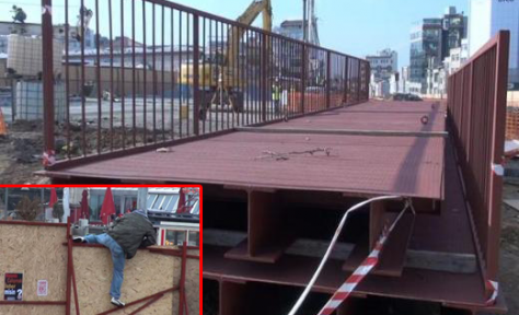 Taksim'de üst geçit yarın açılıyor
