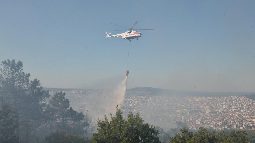 Aydos Ormanı’nda bir yangın daha çıktı