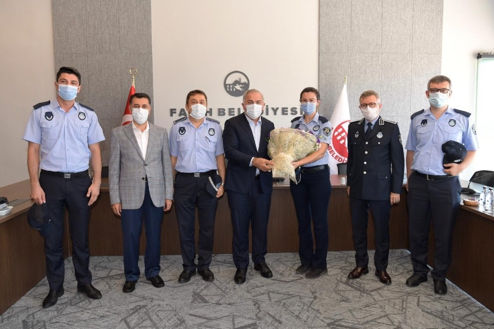 Başkan Turan, Zabıta Haftasını kutladı