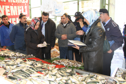 Başakşehir'de balıkçılar sınavı geçti