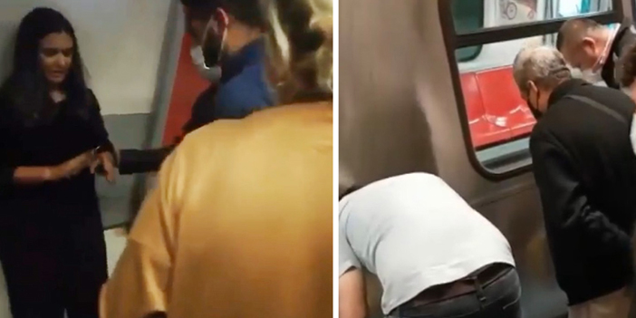 Şişli’de Mecidiyeköy metrosunda genç kız rayların arasına düştü!