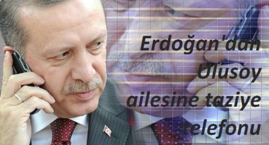 Başbakandan Ulusoy Ailesine Taziye