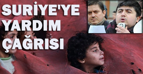 Suriye'ye yardım kampanyası: “Açız, Üşüyoruz, Ölüyoruz“
