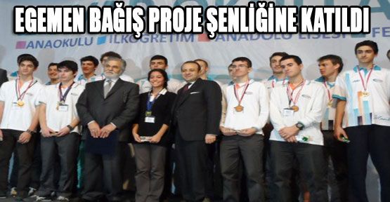 Egemen Bağış EVYAP’ta ‘’Proje Şenliği’’ni ziyaret etti