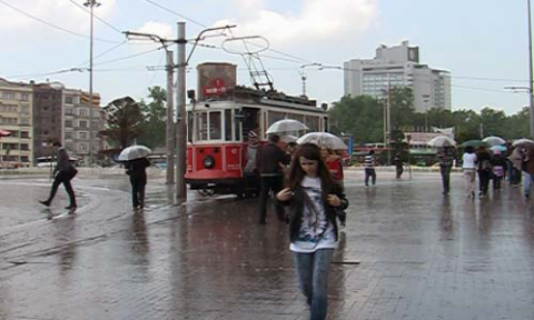 Yağış hafta sonuna kadar sürecek