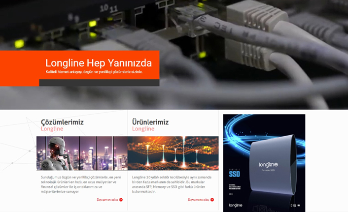 Bilişim Teknolojilerinde Çözüm Ortağınız Longline