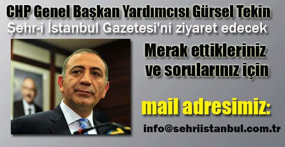 Gürsel Tekin'e Sormak İstediklerinizi Bekliyoruz