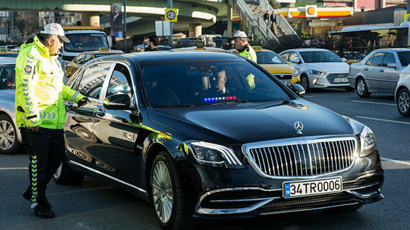 İstanbul’da çakar denetimi…