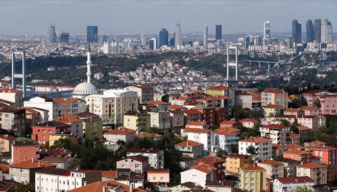 İstanbul'da 20 yaş üzeri 3,1 milyon konut var