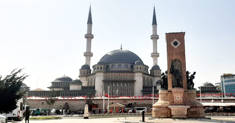 Taksim Camisi Ramazan'ın son cuması açılıyor!