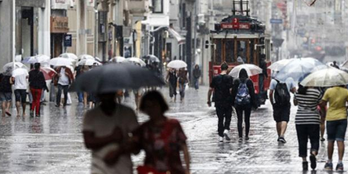 İstanbul ve çevresinde sağanak yağış uyarısı!