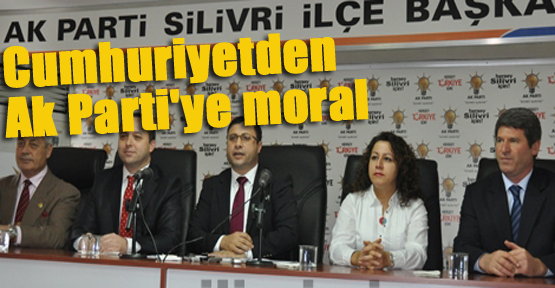 Silivri Cumhuriyet'den Ak Parti'ye moral