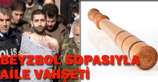Beyzbol sopasıyla ailesini hastanelik etti