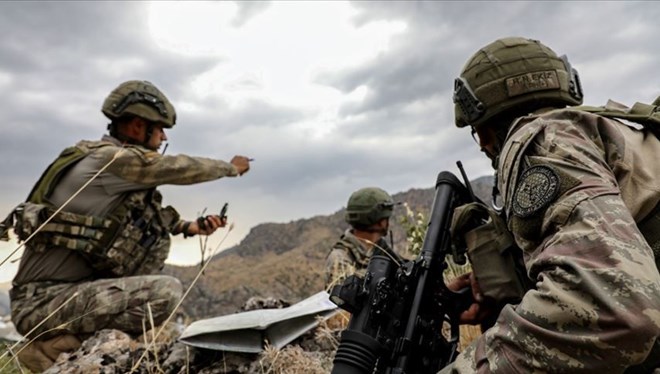 Kuzey Irak'ta bir asker şehit