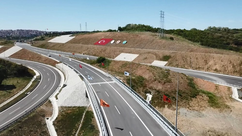 Kuzey Marmara Otoyolu'nun son bölümü tamamlandı