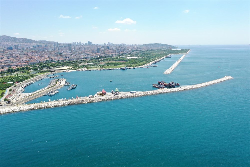 Caddebostan Sahili'ndeki müsilaj temizlendi