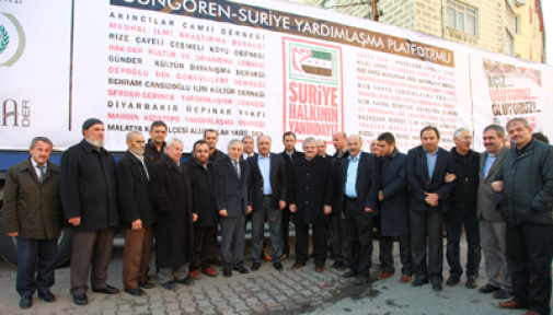 Güngören’den Suriye’ye 3 tır dolusu yardım