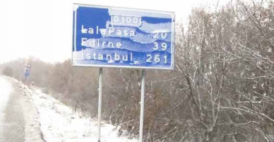 Kar kapıdan girdi