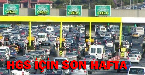 HGS'ye geçmek için son hafta